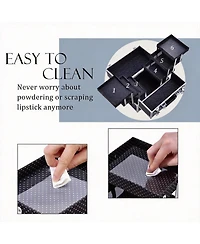 Yigii 6-Tier Makeup Organizer with Lockable Travel Case