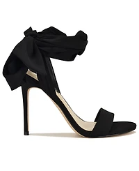 Nine West Women's Maddie Ankle Tie Wrap Stiletto Heel Sandals