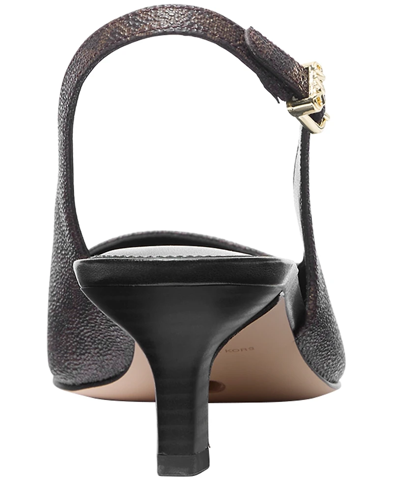 Michael Kors Women's Amara Pointed Toe Slingback Pumps