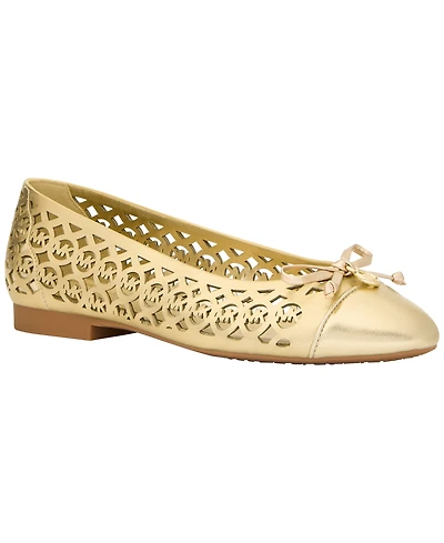 Michael Kors Women's Almond Toe Piper Flex Ballet Flats