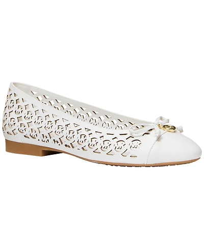Michael Kors Women's Almond Toe Piper Flex Ballet Flats