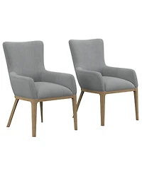 Loft -Pc. Fabric Upholstered Arm Chair Set
