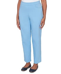 Alfred Dunner Petite Tailored Stretch Short Length Pants