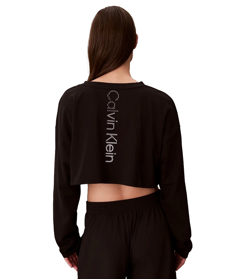 Calvin Klein Performance Women's Commuter Relaxed Cropped T-Shirt