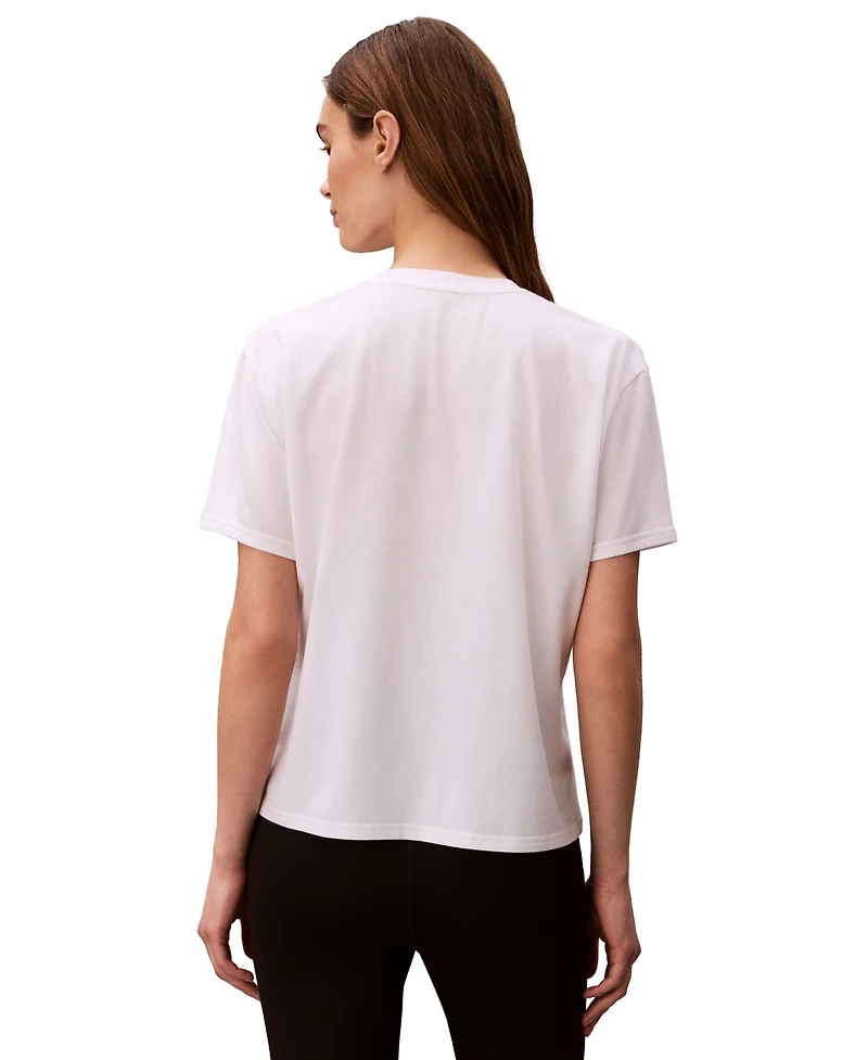 Calvin Klein Performance Women's Classic-Fit V-Neck T-Shirt