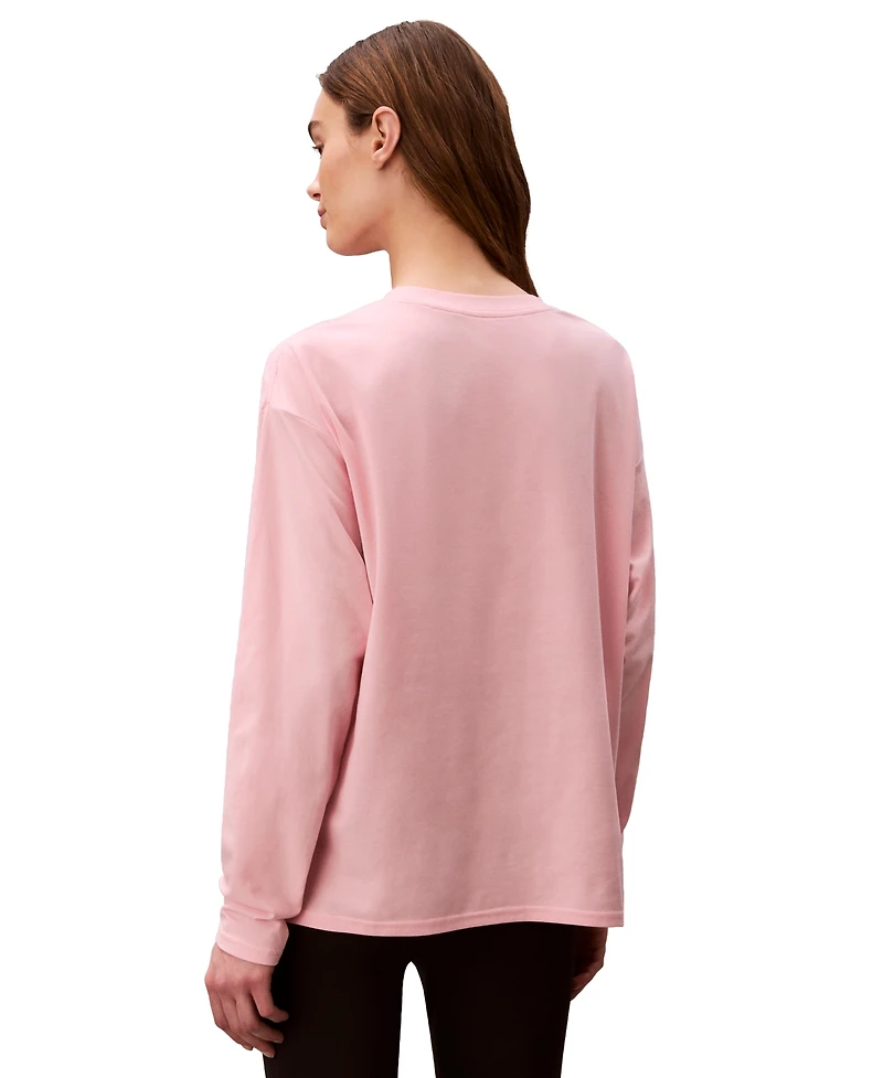 Calvin Klein Performance Women's Classic-Fit Long-Sleeve T-Shirt