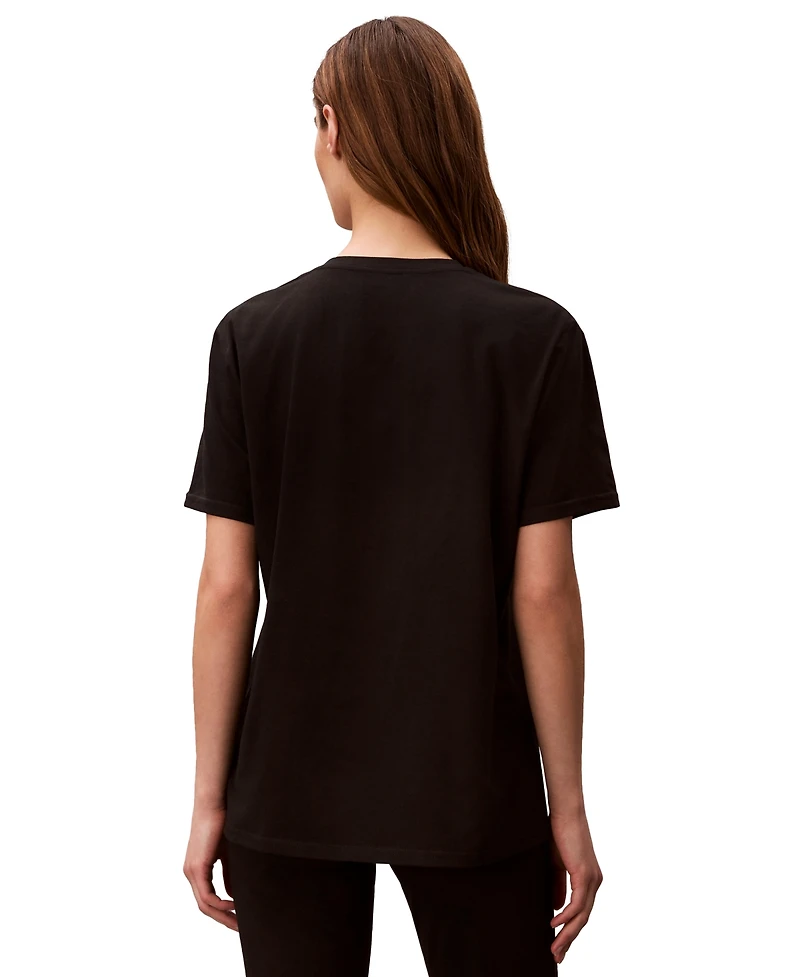 Calvin Klein Performance Women's Classic-Fit V-Neck T-Shirt