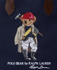 Polo Ralph Lauren Men's Bear Canvas Shopper Tote Bag