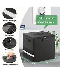 Yigii Fireproof & Water-Resistant Vinyl Record