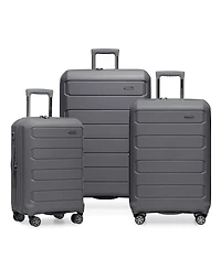 Traveler's Choice Pagosa -Pc. Hardside Expandable Spinner Luggage Set