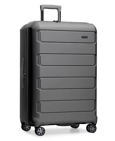 Traveler's Choice Pagosa Checked Hardside Expandable Spinner Luggage