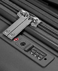 Traveler's Choice Pagosa Large Checked Hardside Expandable Spinner Luggage