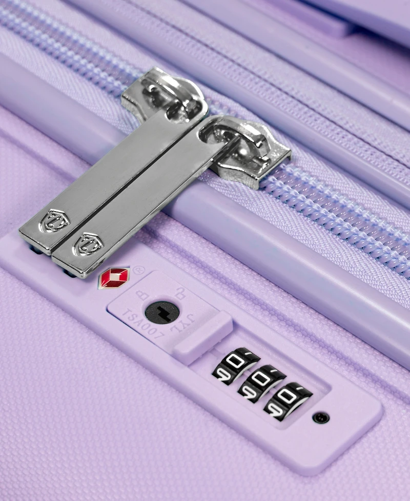 Traveler's Choice Pagosa Large Checked Hardside Expandable Spinner Luggage