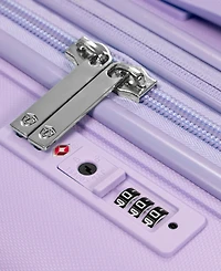 Traveler's Choice Pagosa Large Checked Hardside Expandable Spinner Luggage