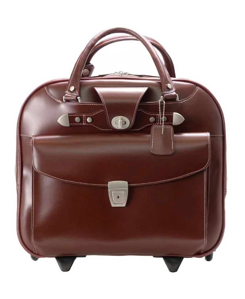 McKlein Denali 15.75" Wheeled Ladies Laptop Briefcase
