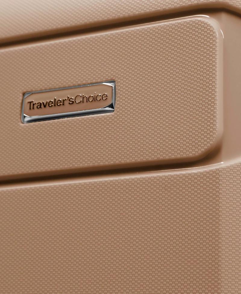 Traveler's Choice Pagosa Small Carry-On Hardside Expandable Spinner Luggage