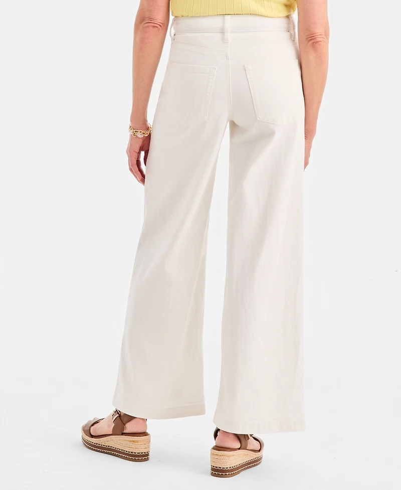 Style & Co Women's High-Rise Wide-Leg Jeans, Macy's Exclusive