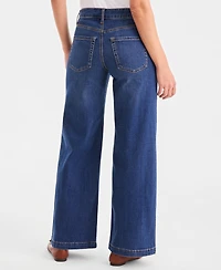 Style & Co Women's High-Rise Wide-Leg Jeans, Macy's Exclusive