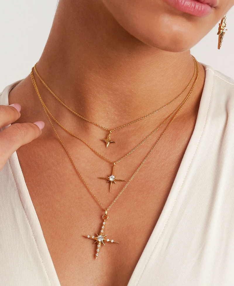 Oak & Luna Northern Star Necklace