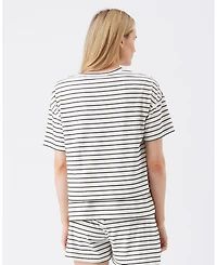 Ripe Maternity Women's Jada Stripe Nursing Tee