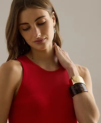 Lauren Ralph Petite Shilcant Rib-Knit Sleeveless Sweater