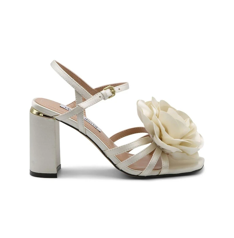 Charles David Women's Restless Floral Dress Chunky Heel Sandals