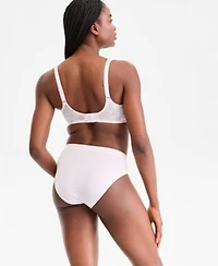 Wacoal Womens Awareness Full Figure Seamless Underwire Bra B Smooth High Cut Brief Underwear