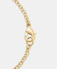 Dkny Jet Double Ring Pendant Necklace