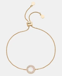 Dkny Glass Stone Inlay Dynamic Slider Bracelet