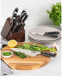 Cuisine::pro Iconix Stainless Steel 14-Pc. Fullen Knife Block Set