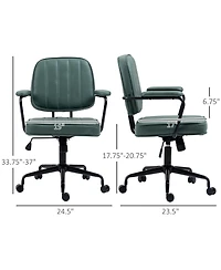 Boyel Living Home Office Chair with Adjustable Height Tilt Function