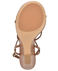 Guess Women's Devve Strappy "G" Dressy Wedge Heel Sandals