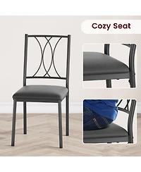 Gaomon Kitchen Table WhizMax 5 Pcs Dining Table Set for Dining Room, Home Office, Living Room