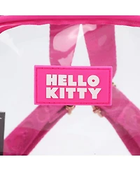 Hello Kitty Sitting Character Adult 11” Clear Mini Backpack