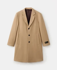 Mango Men's Lapel Manteco Wool Coat