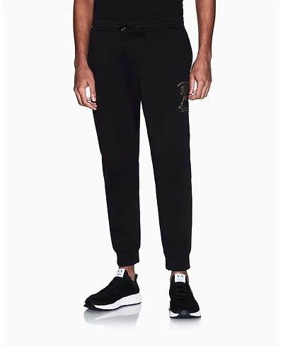 A|X Armani Exchange Men's Lunar New Year Graphic Jogger Pants