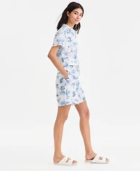 Charter Club Women's 100% Linen Pull-On Shorts, Macy's Exclusive