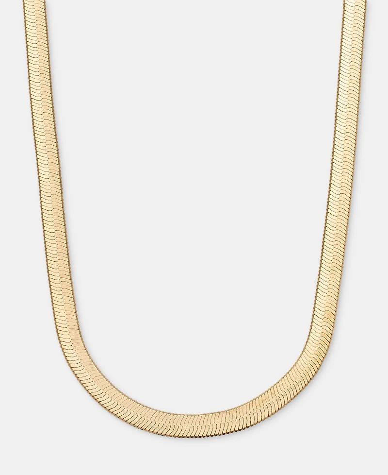 Lauren Ralph Lauren Herringbone Chain 17" Collar Necklace