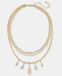 Karl Lagerfeld Paris Stone Multi-Row Necklace