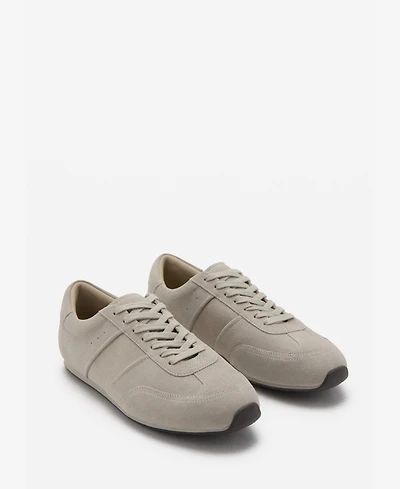 Mango Men's Suede Trainers