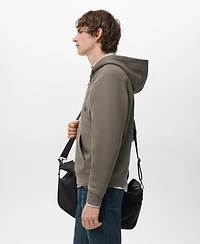 Mango Men's Zipped Hoodie