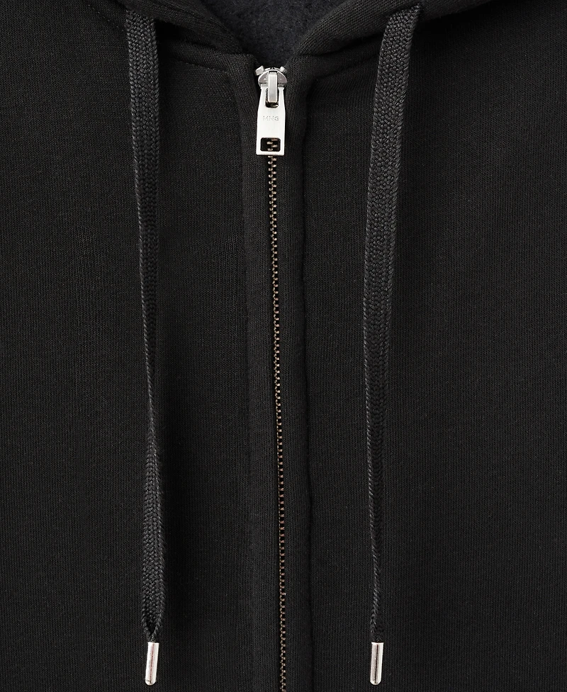 Mango Men's Zipped Hoodie