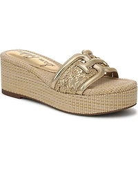 Sam Edelman Women's Pauleena Slide Wedge Sandals