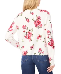 CeCe Women's Crewneck Long-Sleeve Sweater