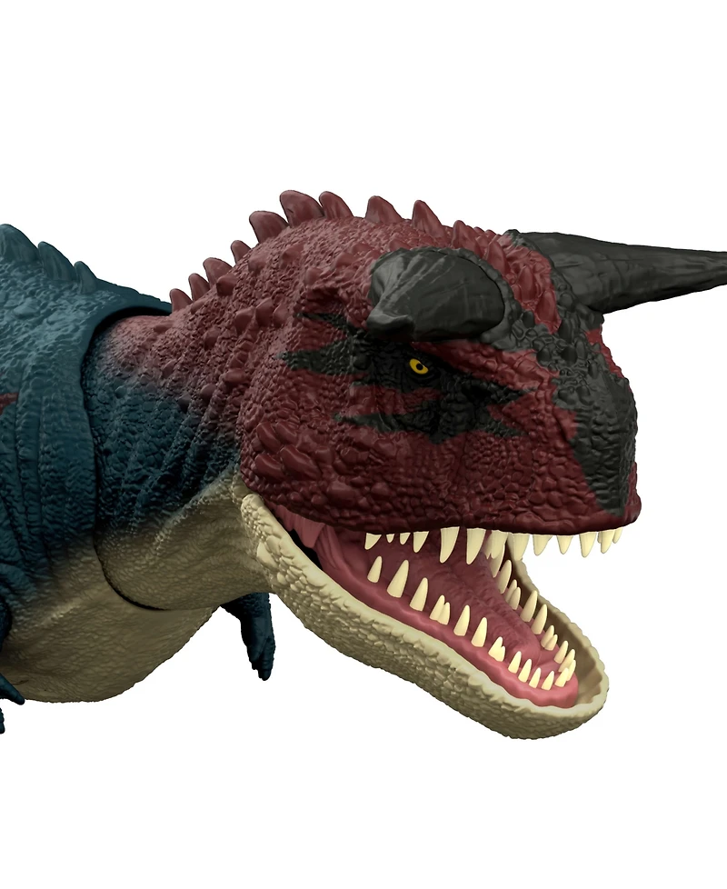 Jurassic World Charge N Chomp Carnotaurus Running Roaring Dinosaur Action Figure