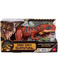 Jurassic World Wild Roar Afrovenator Dinosaur Action Figure Toy