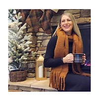 Headbands of Hope Women's Oversized Fringe Scarf - Brown