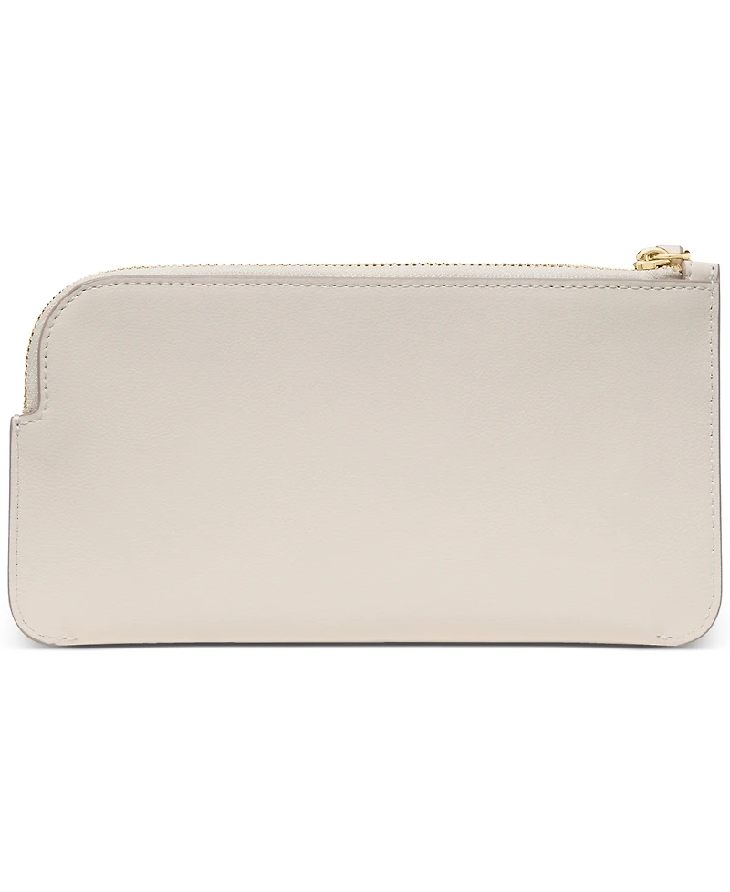 kate spade new york Zippy Smooth Leather Wristlet