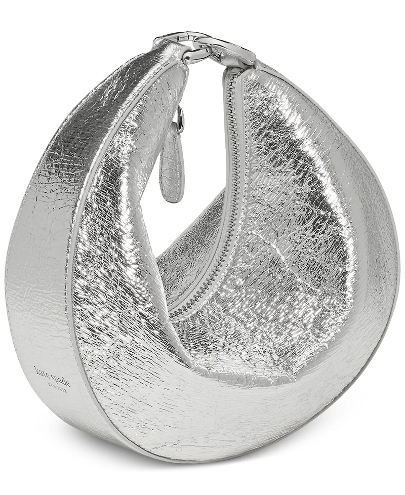 kate spade new york Duo Small Crinkle Metallic Leather Crossbody Bag