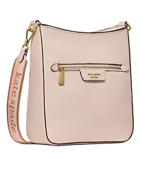 kate spade new york Hudson Small Pebbled Leather Messenger Crossbody